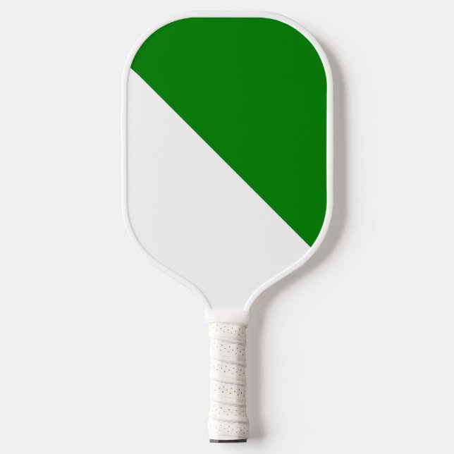 Raquette De Pickleball Vert et blanc (Recto)