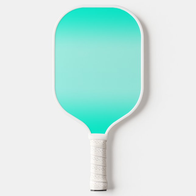 Raquette De Pickleball Vert moderne Aquarelle Ressort (Recto)