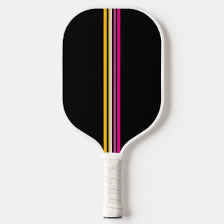 Raquette De Pickleball Vertical Multicolored Stripe Pickleball Paddle