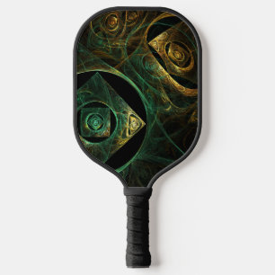 Raquette De Pickleball Vibrations magiques Art Abstrait