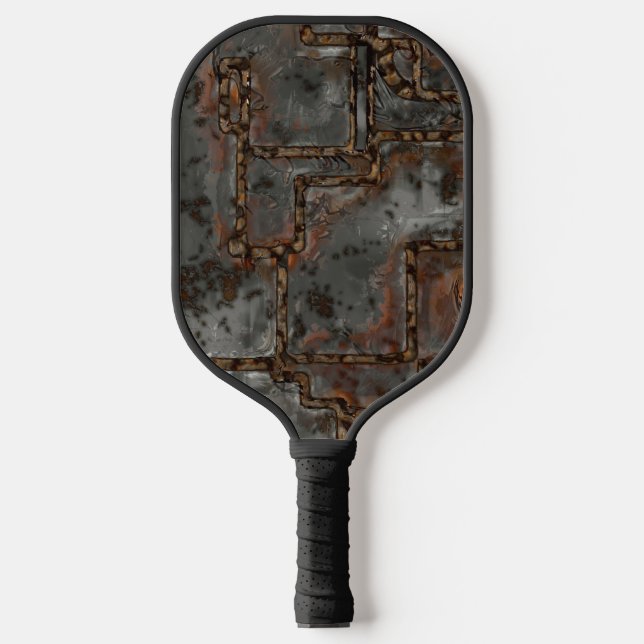 Raquette De Pickleball Vieux mur métallique B (Recto)