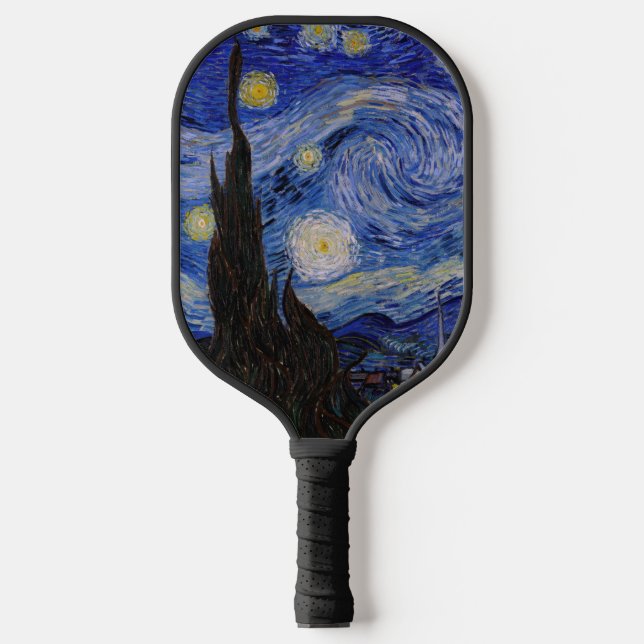 Raquette De Pickleball Vincent Van Gogh - La nuit étoilée (Recto)