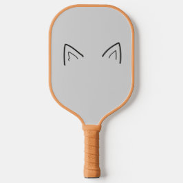 Raquette De Pickleball Voile et oreille Amoureux des chats