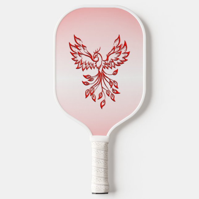 Raquette De Pickleball Vol d'un Phoenix Red (Recto)