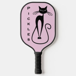 Raquette De Pickleball Whimsky Skinny Chat noir rose personnel