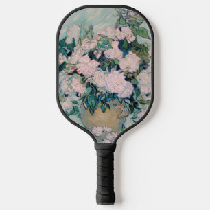 Raquette De Pickleball White Roses-1890-Vincent van Gogh