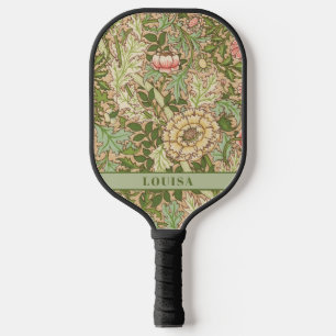 Raquette De Pickleball William Morris Green Floral