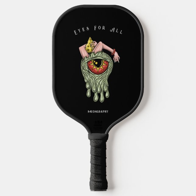 Raquette De Pickleball Yeux pour tous (Recto)