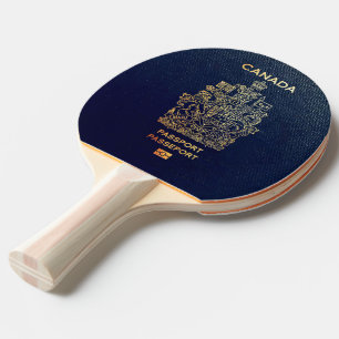 Raquette De Ping Pong [400] Couverture canadienne de passeport