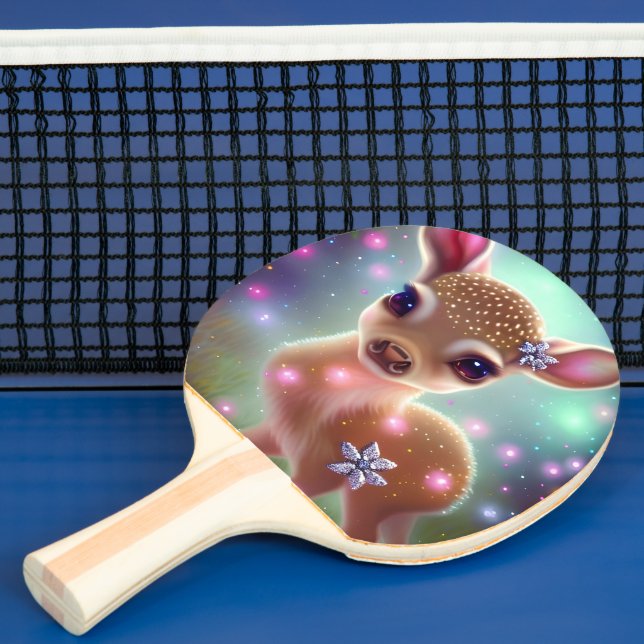 Raquette De Ping Pong adorable Fête de Noël (Insitu)