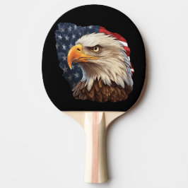 Raquette De Ping Pong Aigle à drapeau américain