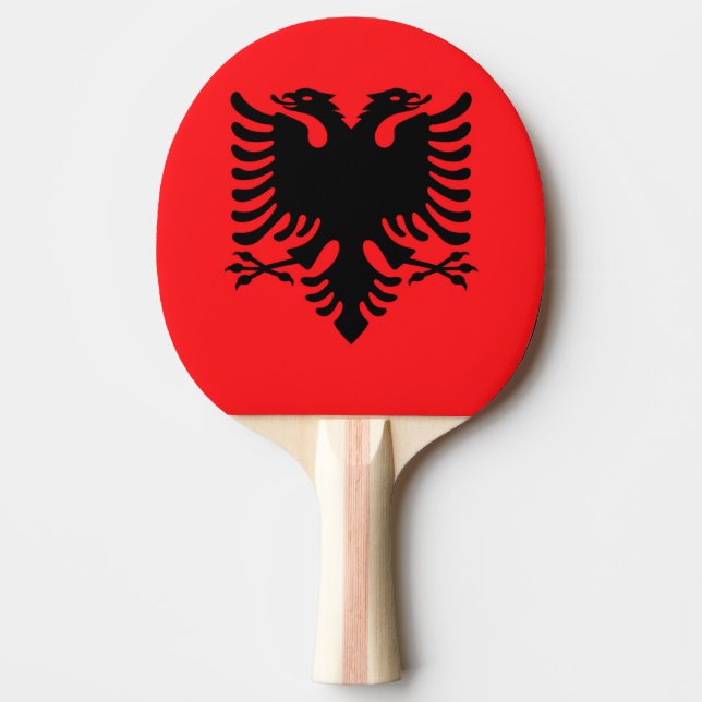 Raquette De Ping Pong Albanie (Devant)