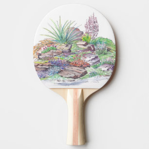 Raquette De Ping Pong Aménagement alpin de jardin