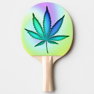 Raquette De Ping Pong Amour arc-en-ciel