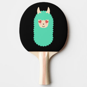 Raquette De Ping Pong Amour Emoji de lama