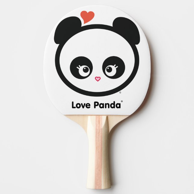 Raquette De Ping Pong Amour Panda® (Devant)