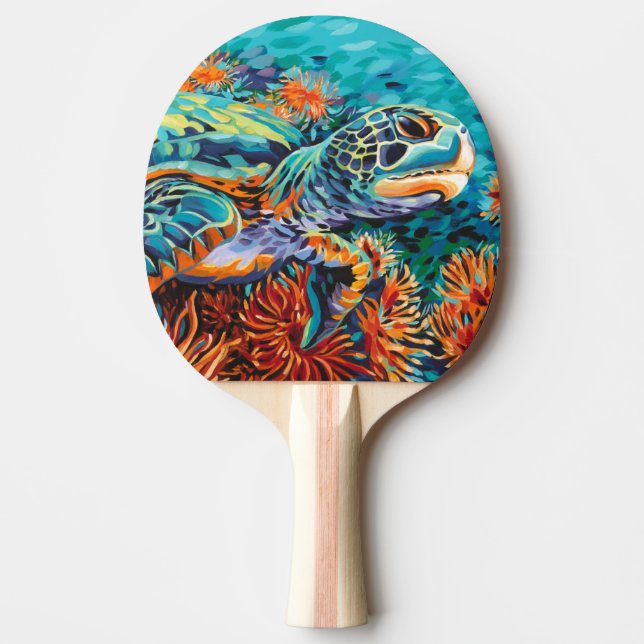 Raquette De Ping Pong Amoureux de mer I (Devant)