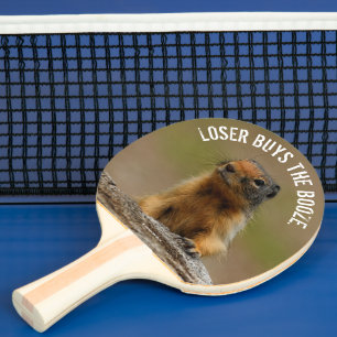 Raquette De Ping Pong Amusant Cute Saucy Columbian Ground Squirrel