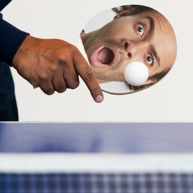 Raquette De Ping Pong Amusement Photo Personnalisé (Insitu)