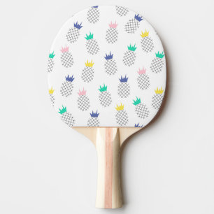 Raquette De Ping Pong Ananas Abstrait