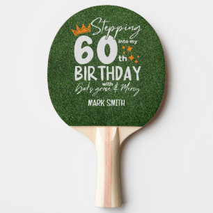 Raquette De Ping Pong Anniversaire 60 ans