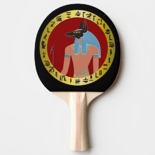 Raquette De Ping Pong Anubis, Dieu égyptien