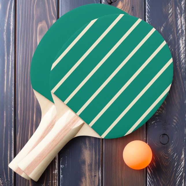 Raquette De Ping Pong Aqua Beach Breeze Striping et Solide (Créateur téléchargé)