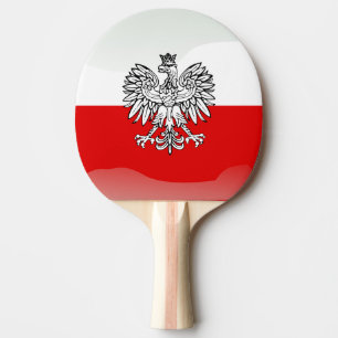 Raquette De Ping Pong Armoiries polonaises
