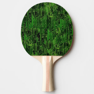 Raquette De Ping Pong Arrière - plan de carte