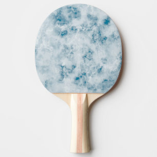 Raquette De Ping Pong Arrière - plan de texture bleu marbre