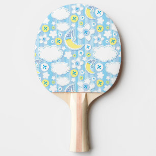 Raquette De Ping Pong arrière - plan d'enfant