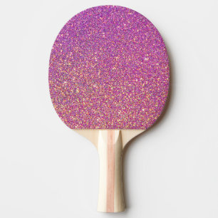 Raquette De Ping Pong Arrière - plan Parties scintillant Pink Ombre