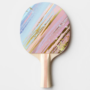 Raquette De Ping Pong Arrière - plan rose texturé