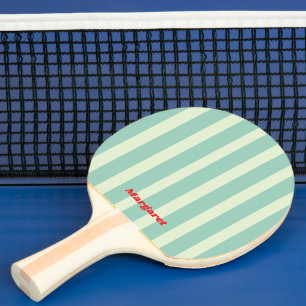 Raquette de ping pong avec monogramme