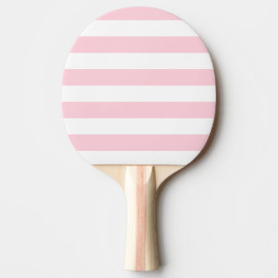 Raquette De Ping Pong Bandes blanches et roses millénaires