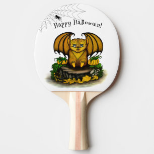 Raquette De Ping Pong Bat d'Halloween mignonne