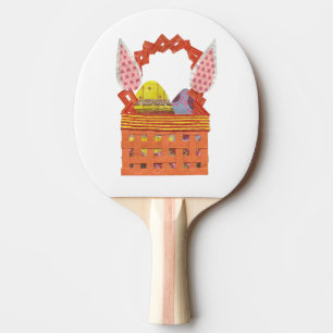 Raquette De Ping Pong Batte de ping-pong de panier de Pâques