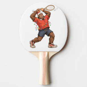 Raquette De Ping Pong Bigfoot Sasquatch Tennis Noël 2026 Vacances