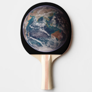 Raquette De Ping Pong Billes Bleues Jumelles - Est - Image de la NASA de