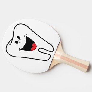 RAQUETTE DE PING PONG "BITE ME" DUR