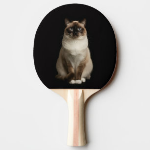 Raquette de ping pong Black 4 Luxe, Chat Birman