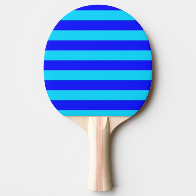 Raquette De Ping Pong Bleu clair et Bleu foncé (Devant)