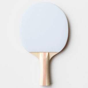 Raquette De Ping Pong Bleu doux blanc pastel couleur uni