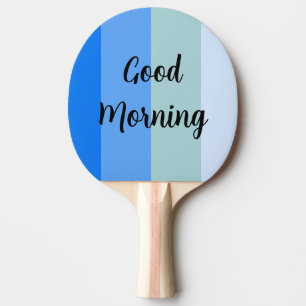 Raquette De Ping Pong Bleu du matin Bal de ping-pong