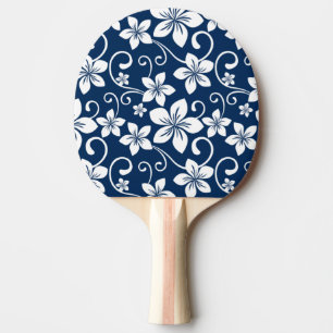 RAQUETTE DE PING PONG BLEU HAWAII (BLEU DE LA MARINE)