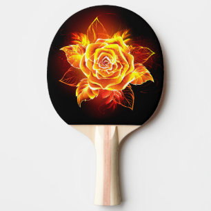 Raquette De Ping Pong Blooming Fire Rose