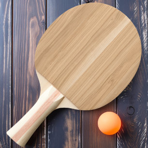 Raquette De Ping Pong Bois de chêne blanc