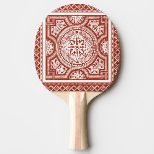 Raquette De Ping Pong Boîtier de Cinnabé IV