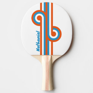 Raquette De Ping Pong Boucle Nostalgique d'Été avec Nom