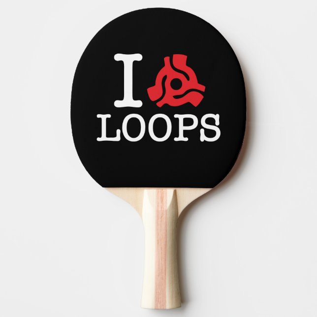 Raquette De Ping Pong Boucles d'adaptateur I 45 (Devant)